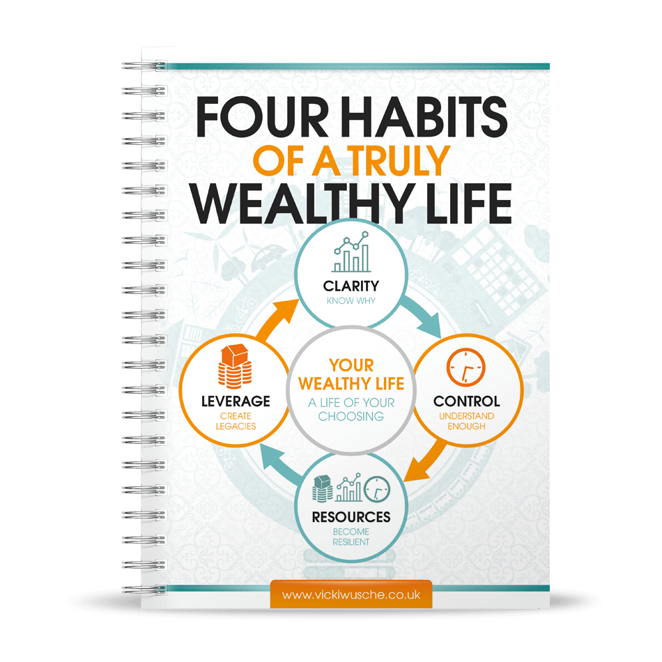 Four Habits of a Wealthy Life by Vicki Wusche